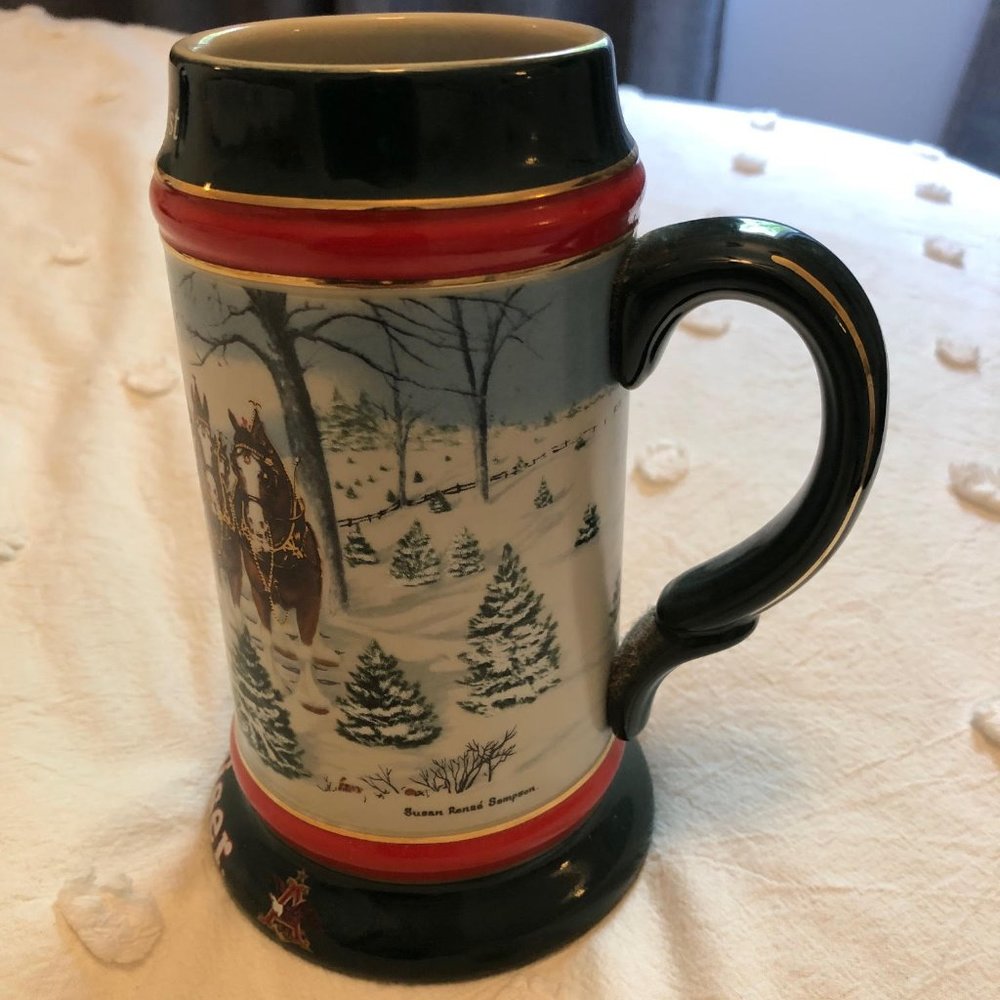 Vintage 1991 BUDWEISER The Season's Best Collector's Series Mug - Picture 2 of 4